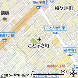 〒486-0831 愛知県春日井市ことぶき町の地図