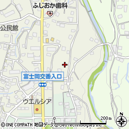 静岡県御殿場市中山705周辺の地図