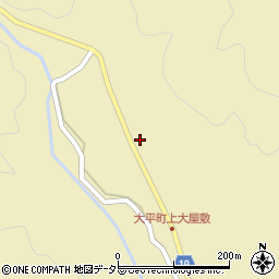 愛知県豊田市大平町日面20周辺の地図