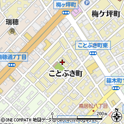 愛知県春日井市ことぶき町106周辺の地図