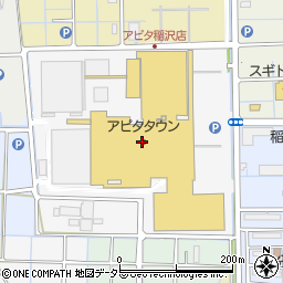 アピタ稲沢店周辺の地図
