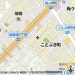 愛知県春日井市ことぶき町199周辺の地図