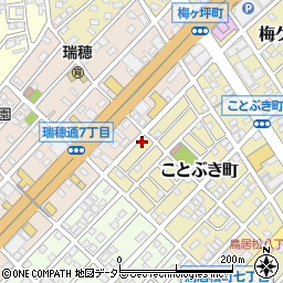 愛知県春日井市ことぶき町226周辺の地図