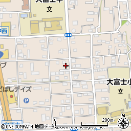 静岡県富士宮市万野原新田3800周辺の地図
