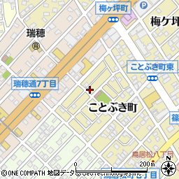 愛知県春日井市ことぶき町183周辺の地図