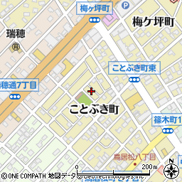 愛知県春日井市ことぶき町103周辺の地図