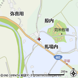 千葉県夷隅郡大多喜町馬場内102周辺の地図