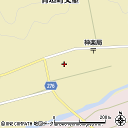 兵庫県丹波市青垣町文室132周辺の地図
