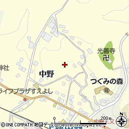 千葉県夷隅郡大多喜町中野237周辺の地図