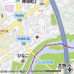 愛知県春日井市神領町2丁目6-1周辺の地図