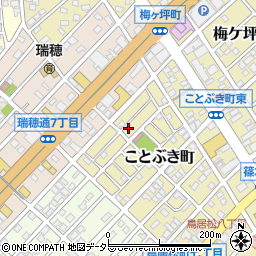 愛知県春日井市ことぶき町182周辺の地図