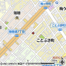 愛知県春日井市ことぶき町225周辺の地図