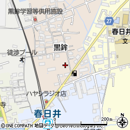 愛知県春日井市黒鉾町黒鉾62周辺の地図