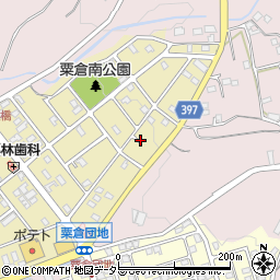 静岡県富士宮市粟倉南町33周辺の地図