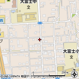 静岡県富士宮市万野原新田3801周辺の地図