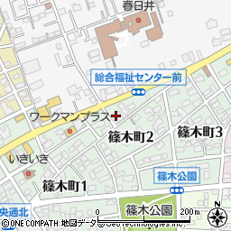 瀬戸信用金庫春日井支店周辺の地図