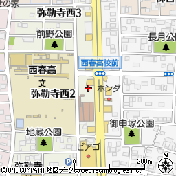 カレーハウスＣｏＣｏ壱番屋西春店周辺の地図