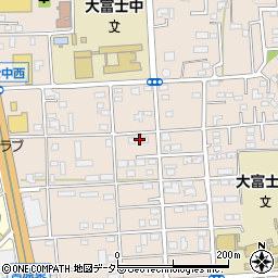 静岡県富士宮市万野原新田3802周辺の地図