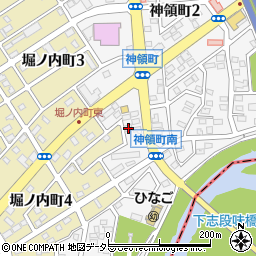 愛知県春日井市神領町2丁目9-21周辺の地図