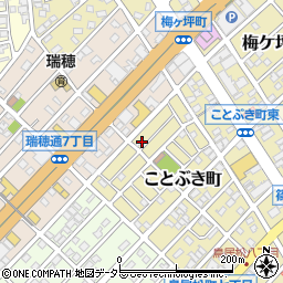 愛知県春日井市ことぶき町200周辺の地図