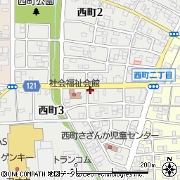 米浩加藤商店周辺の地図