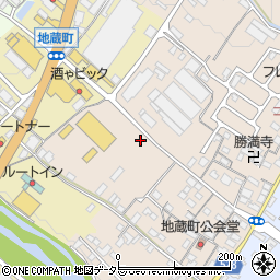滋賀県彦根市地蔵町244周辺の地図