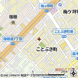 愛知県春日井市ことぶき町180周辺の地図
