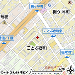 愛知県春日井市ことぶき町95周辺の地図