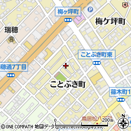 愛知県春日井市ことぶき町97周辺の地図