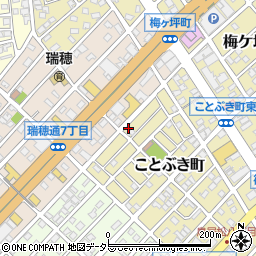 愛知県春日井市ことぶき町224周辺の地図