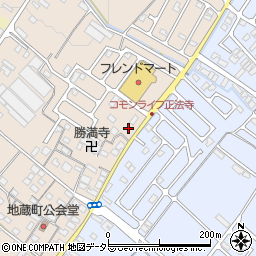 滋賀県彦根市地蔵町190-7周辺の地図