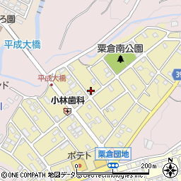 静岡県富士宮市粟倉南町71周辺の地図