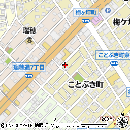 愛知県春日井市ことぶき町223周辺の地図