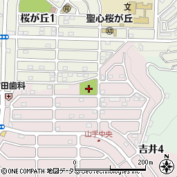 吉井4丁目公園周辺の地図