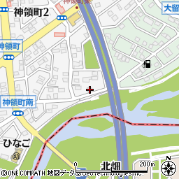 愛知県春日井市神領町2丁目3-14周辺の地図