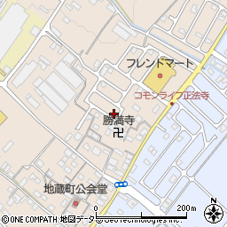 滋賀県彦根市地蔵町193-23周辺の地図