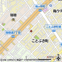 愛知県春日井市ことぶき町202周辺の地図