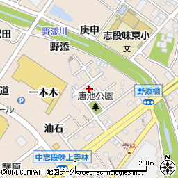 愛知県名古屋市守山区中志段味唐池462-42周辺の地図