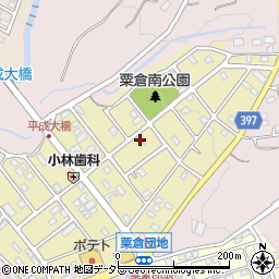 静岡県富士宮市粟倉南町76周辺の地図