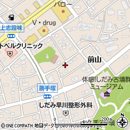 愛知県名古屋市守山区上志段味前山1413周辺の地図