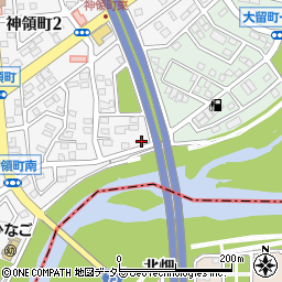 愛知県春日井市神領町2丁目3-11周辺の地図