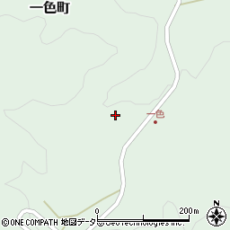 愛知県豊田市一色町薮筬周辺の地図