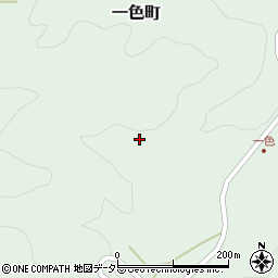 愛知県豊田市一色町寺坂周辺の地図