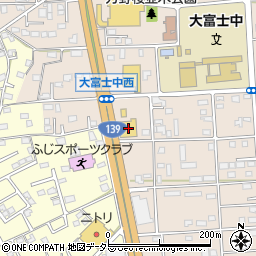 静岡県富士宮市万野原新田4153-1周辺の地図