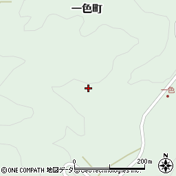 愛知県豊田市一色町（寺坂）周辺の地図