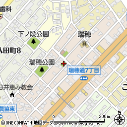 瑞穂通７児童遊園周辺の地図