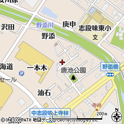愛知県名古屋市守山区中志段味唐池462-47周辺の地図
