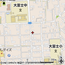静岡県富士宮市万野原新田3780周辺の地図