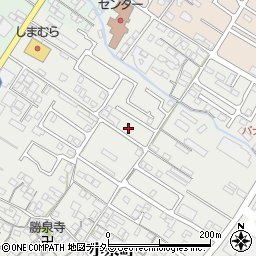 株式会社西川　滋賀営業所周辺の地図