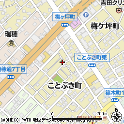 愛知県春日井市ことぶき町168周辺の地図